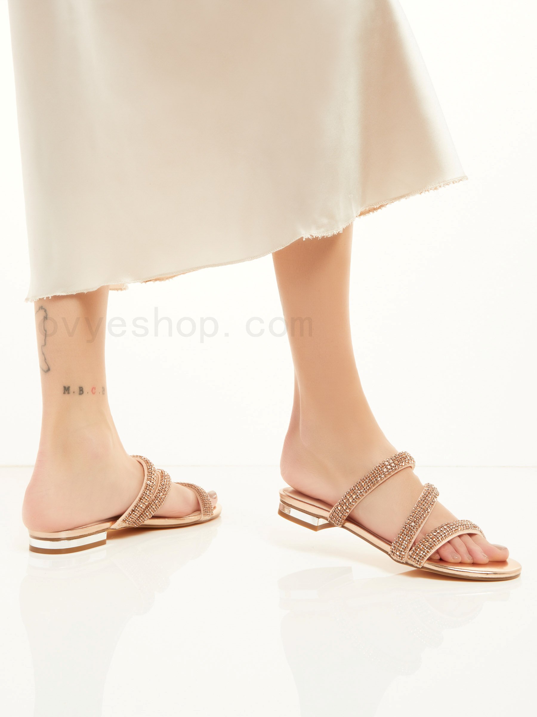 Shop Sandals With Rhinestones F0817885-0447
